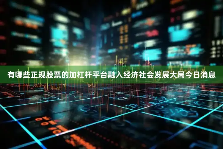 有哪些正规股票的加杠杆平台融入经济社会发展大局　　　　今日消息